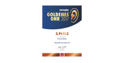 Urkunde Goldenes Ohr 2017 stereoplay