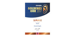 Urkunde Goldenes Ohr 2017 stereoplay